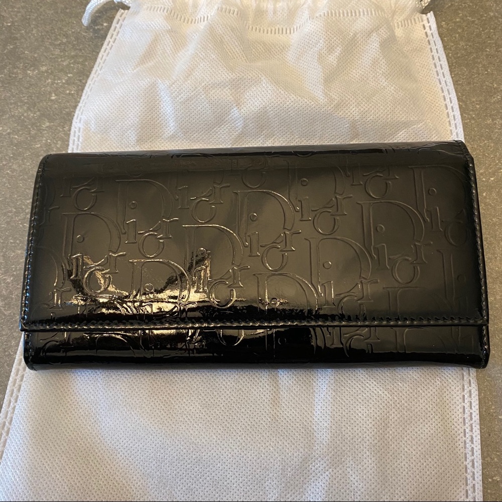 Dior Patent Leather Wallet